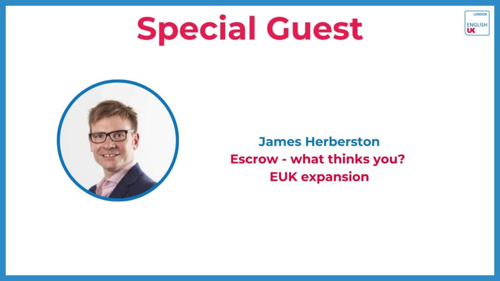 ESCROW - English UK London Q2 Members Meeting